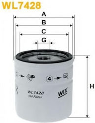 Wix Filters Φίλτρο Λαδιού Αυτοκινήτου για Chevrolet / Daewoo / Lada / Opel / Rover / Saab
