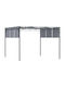 Gazebo Ceiling Metallic Arbour Black 220x300cm