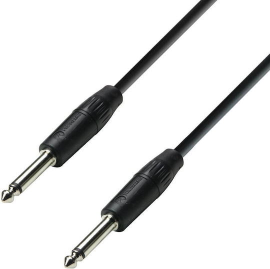 Adam Hall 3Star Series Cable 6.3mm male - 6.3mm male 1.5m (K3S215PP0150)