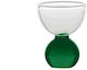 Zafferano Eierbecher Glas Grün 1pcs