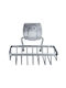 Kleine Wolke Levana Metallic Soap Dish Wall Mounted Silver
