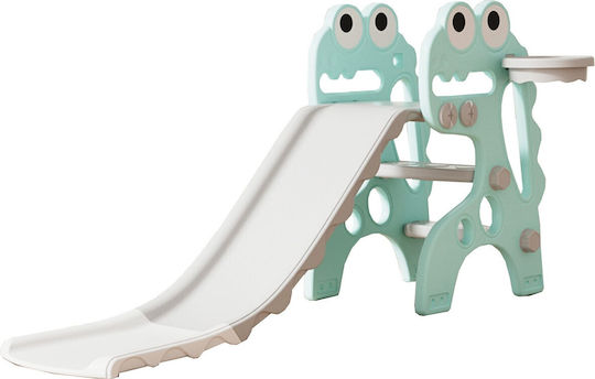 Bike Toys Τσουλήθρα Frog με Μπασκέτα Τιρκουάζ