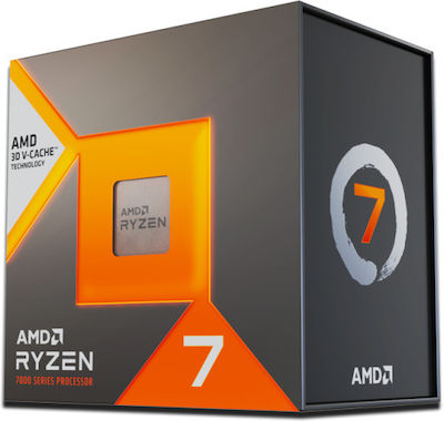 AMD Ryzen 7 7800X3D 4.2GHz Επεξεργαστής 8 Πυρήνων για Socket AM5 σε Κουτί