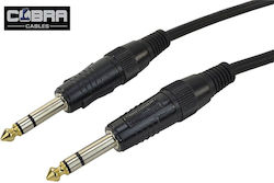 Cobra CL010-01 6,3 mm masculin - 6,3 mm masculin 1 m
