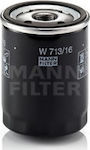 Mann Filter Φίλτρο Λαδιού Αυτοκινήτου για Alfa Romeo / Citroen / Fiat / Lancia