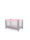 Moni Solo Playpen with Mattress Pink 125x65cm