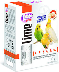Lolo Pets Calcium Mineral Block for Songbirds 190g