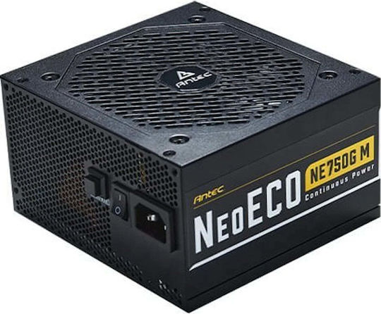 Antec NeoEco NE750G M 750W Black Computer Power Supply Full Modular 80 Plus Gold