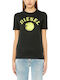 Diesel Damen T-Shirt Schwarz