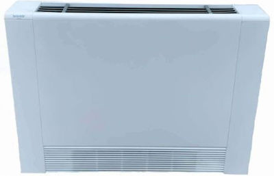 Bravair Clima FCS-080 Fan Coil Slim 3.62/7.25kW Δαπέδου 129.2x13.1x65.7cm Λευκό