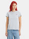Levi's Γυναικείο T-shirt Γαλάζιο με Στάμπα