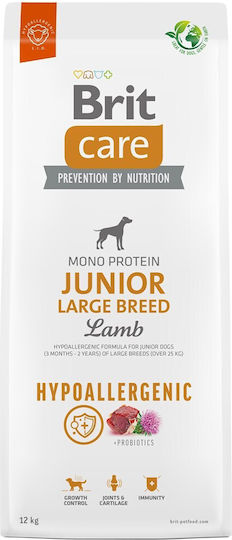 Brit Care Junior Large Breed Hypoallergenic 12kg Dry Food Gluten