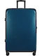 Verage Freeland Große Hartschale Blaue Reisekoffer Mit 4 Rädern Höhe 79cm