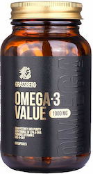 Grassberg Omega 3 Value Ιχθυέλαιο 1000mg 60 κάψουλες