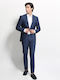 Tresor Men's Suit Blue