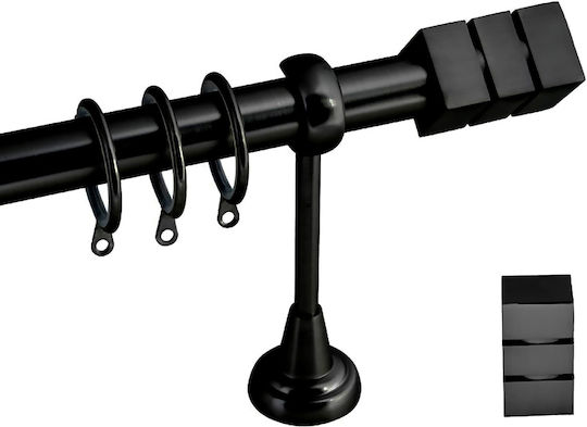 Frans Сгъваемо Метално Корниз А2 Единичен Ф25mm 140-250см Черен A2/15 A2/15 Frans Сгъваемо Метално Корниз А2 Единичен Ф25mm 140-250см Черен A2/15 A2/15