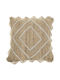 Inart Sofa Cushion Ecru Natural 45x45cm