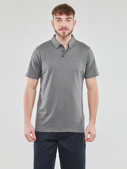 Volcom Men's Short Sleeve Blouse Polo Gray