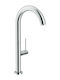 Nobili PO108113CR Küchenarmaturen Zähler Silber