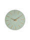 Bizzotto Timeline Wall Clock Wooden Green Ø40cm