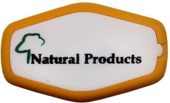 Natural Products Τρίφτης Χαπιών Βιδωτός Πορτοκαλί 1τμχ