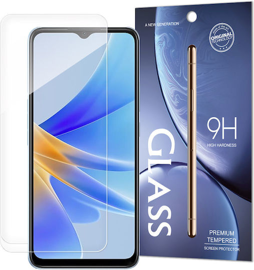 Hurtel 9H Standard Tempered Glass (Oppo A17)