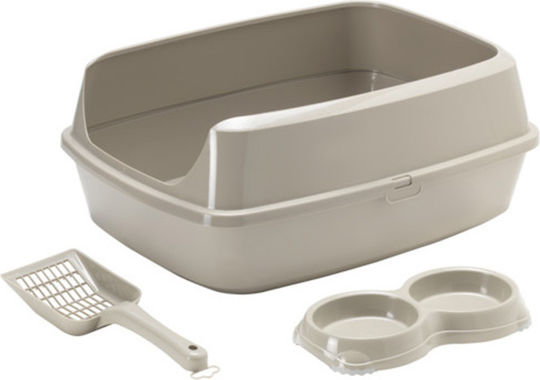Moderna Starterkit Λεκάνη Γάτας Γκρι Μ50 x Π38 x Υ10.8cm