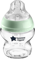 Tommee Tippee Glass Bottle Closer To Nature Anti-Colic with Silicone Nipple for 0+, 0+ m, months Green 150ml 1pcs