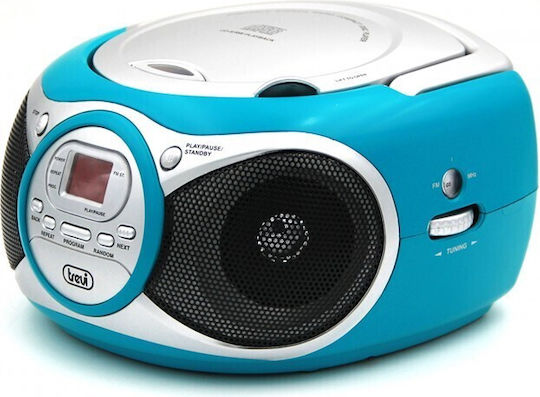 Trevi CD 512 Sistem Portabil Cu CD Radio Turcoaz