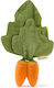 Oli&Carol Cathy The Carrot Teether Ring for Teething made of Rubber for 0 Months+