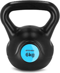 Spokey Kettlebell από PVC 6kg Μαύρο