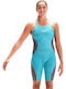 Speedo Fastskin LZR Pure Intent Closedback Kneeskin 11975H546 Renn-Ein Stück Badeanzug Schwimmen Blau