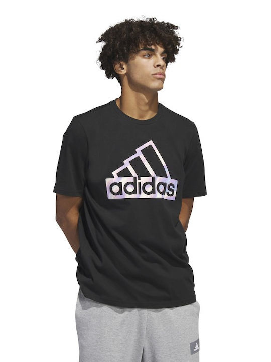 Adidas Future Icons Αθλητικό Ανδρικό T-shirt Μαύρο με Λογότυπο