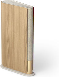 Bang & Olufsen Beosound Emerge Αυτοενισχυόμενο Ηχείο 2 Δρόμων με Wi-Fi & Bluetooth 120W (Τεμάχιο) Gold Tone / Light Oak