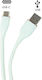 USB 2.0 Cable USB-C male - USB-A 66W Πράσινο 1m VB04418610