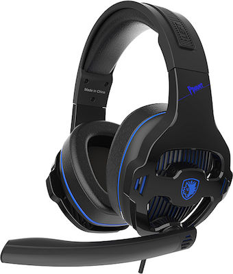 Sades Ppower Über Ohr Gaming-Headset mit Verbindung 2x3,5mm Schwarz