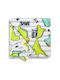 Carbotex Dinosaur Green Kids Blanket 130x170cm