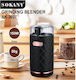 Sokany Râșniță electrică pentru cafea 150W cu c...