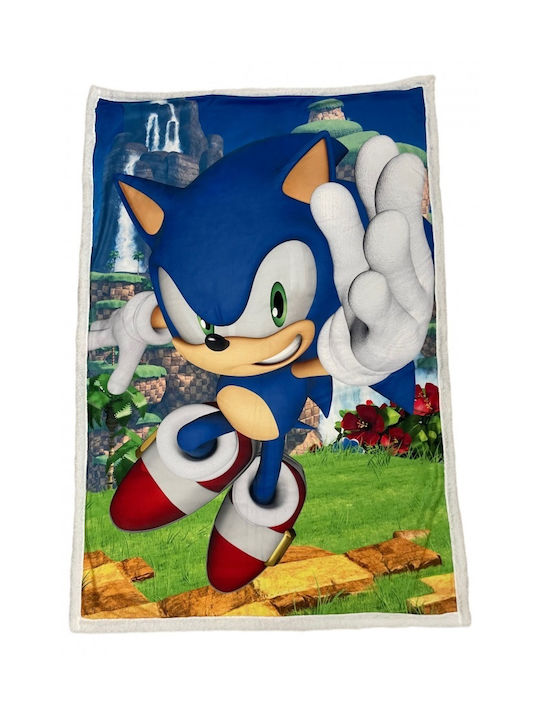 Aymax Одеяло Флийс Sonic Зелено 100x150cm