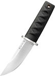 Cold Steel Kyoto I Small Fixed Blade Knife Black with Blade made of Steel in Sheath