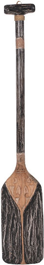 HomeMarkt Hanging Decorative made of Wooden Massif Black 100cm 1pcs