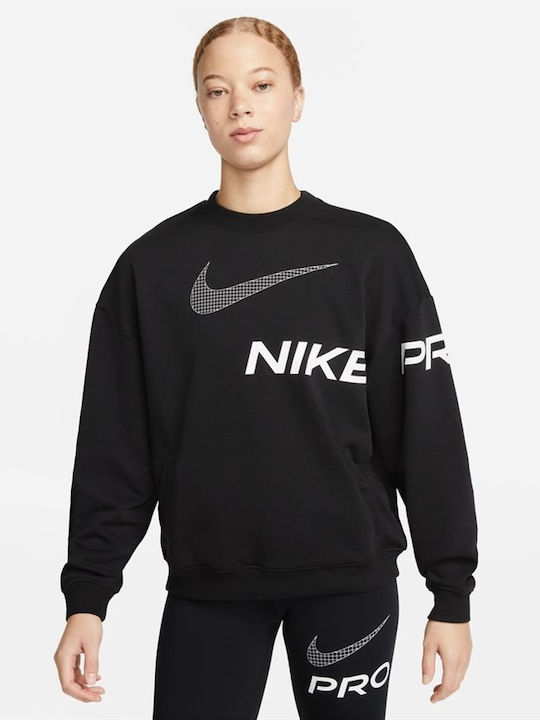 Dri-FIT Get Fit Hanorac Dama Negru