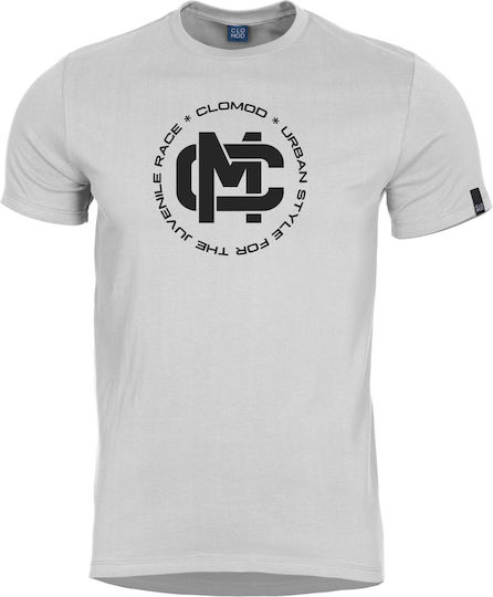 Pentagon Clomod Initials T-shirt σε Λευκό χρώμα