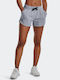 Under Armour Rival Women's Sporty Shorts Gray