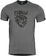 Pentagon Clomod Flower Heart T-shirt Wolf Grey