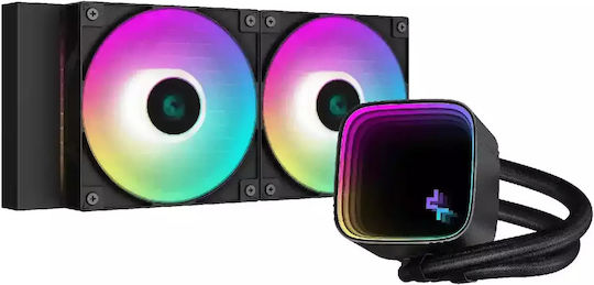 Deepcool LS520 SE Water Cooling AIO CPU With 2 120mm Fans And RGB Lighting