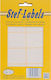 Stef Labels Rectangular Small Adhesive White Label 36x50mm 40pcs