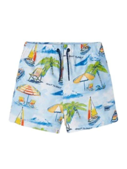 Mayoral Coast to Coast Kids Swimwear Swim Shorts Light Blue