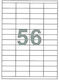 Next 5600 Self-Adhesive Rectangular A4 Labels 52.5x21.2mm