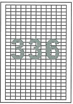 Next 33600 Αυτοκόλλητες Ετικέτες Α4 Ορθογώνιες 15x10mm